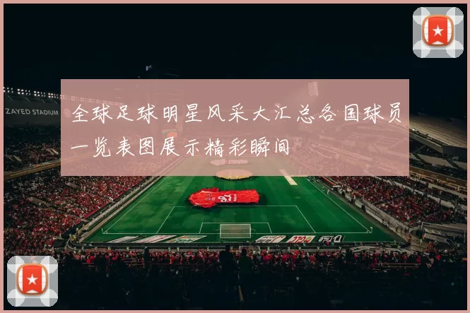 全球足球明星风采大汇总各国球员一览表图展示精彩瞬间