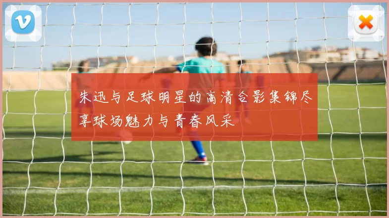 朱迅与足球明星的高清合影集锦尽享球场魅力与青春风采