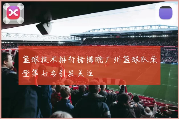 篮球技术排行榜揭晓广州篮球队荣登第七名引发关注