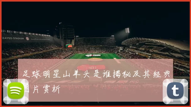足球明星山羊头是谁揭秘及其经典图片赏析