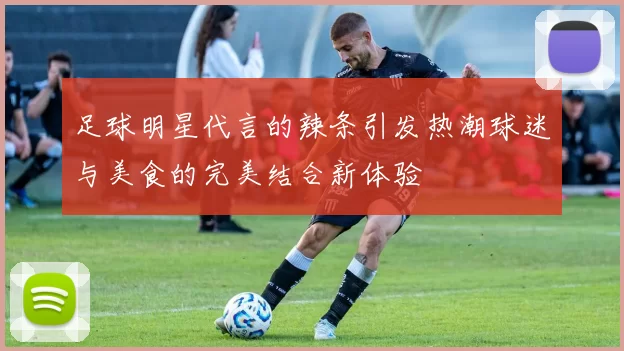 足球明星代言的辣条引发热潮球迷与美食的完美结合新体验